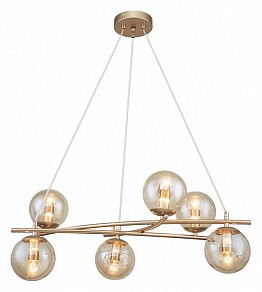 Подвесная люстра Escada Balance желтый арт. 1119/6S Gold
