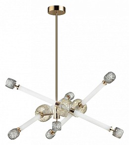 Люстра на штанге Odeon Light Kliff желтый арт. 5426/54CL