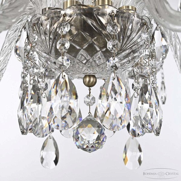 Подвесная люстра Bohemia Ivele Crystal 117 неокрашенный арт. 117/10+5/240 Pa