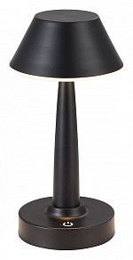 Настольная лампа декоративная Kink Light Снорк черный арт. 07064-B,19