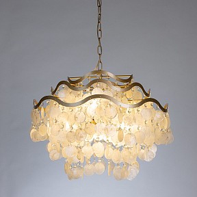Подвесная люстра Arte Lamp Pipirima желтый арт. A4065SP-9SG