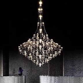 Подвесная люстра O-LUCE Alla Crystal хром арт. 1095311-0
