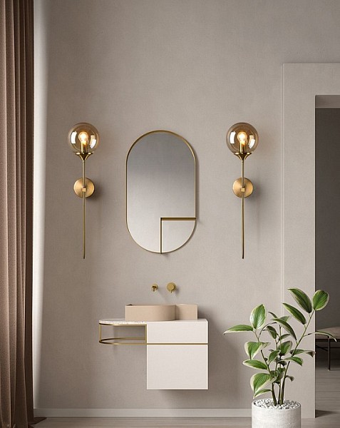 Бра TopDecor Tobias латунь арт. Tobias A1 20