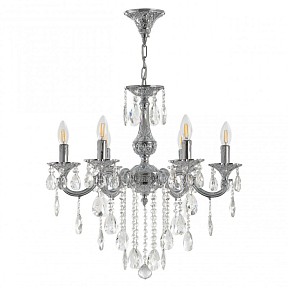 Подвесная люстра Bohemia Ivele Crystal AL7801 никель арт. AL78101/6/175 B Ni