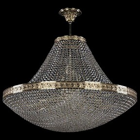 Светильник на штанге Bohemia Ivele Crystal 1932 золото арт. 19321/H1/80IV G