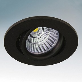 Встраиваемый светильник Lightstar Soffi черный арт. 212437