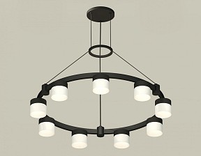 Подвесная люстра Ambrella Light XR черный арт. XR92051904
