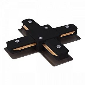 Соединитель для треков Elektrostandard  черный арт. a039586