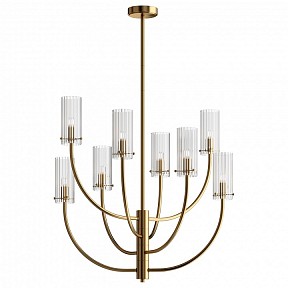 Люстра на штанге Maytoni Arco яркие арт. MOD223PL-08BS