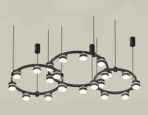 Подвесная люстра Ambrella Light XR черный арт. XR92092220