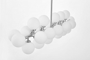 Люстра на штанге LUMINA DECO Marsiada  арт. LDP 6033-24 CHR