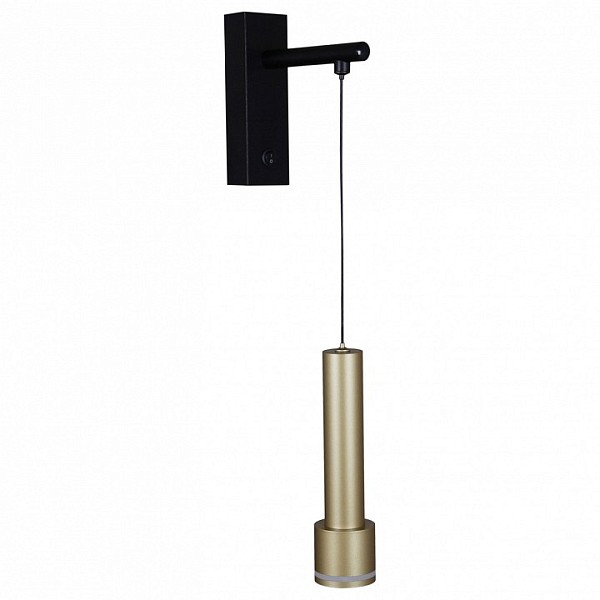 Бра Reluce 86211 черный арт. 86211-9.2-001LD GU10 BK+GD