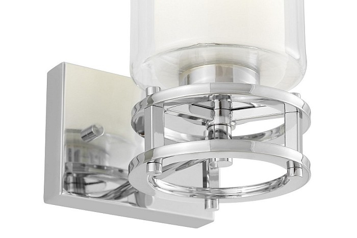 Бра LUMINA DECO Marietta хром арт. LDW 8025-1 CHR+WT