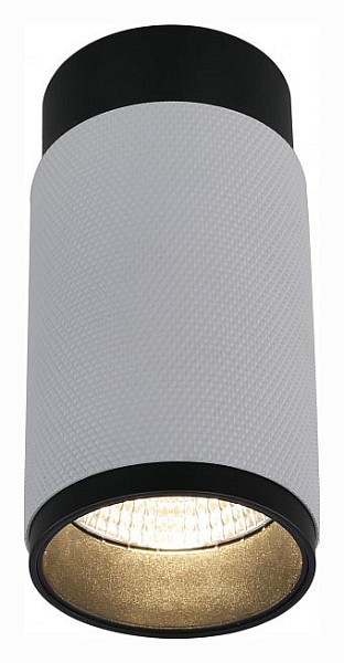 Накладной светильник iLedex Technical Delta черный арт. 1954-10W-3000K-36 BK+WH