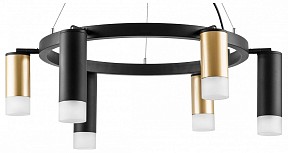 Подвесная люстра Lightstar Rullo черный арт. LR0164038731