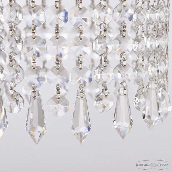 Подвесной светильник Bohemia Ivele Crystal AL1920 белый арт. AL19201/15OL WMN Drops
