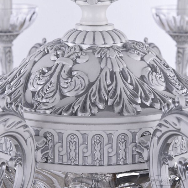 Подвесная люстра Bohemia Ivele Crystal AL7901 белый арт. AL79101P/8/250 A WMN P Clear/M-1H