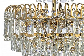Подвесная люстра Arti Lampadari Erice золото арт. Erice E 1.5.40.100 G