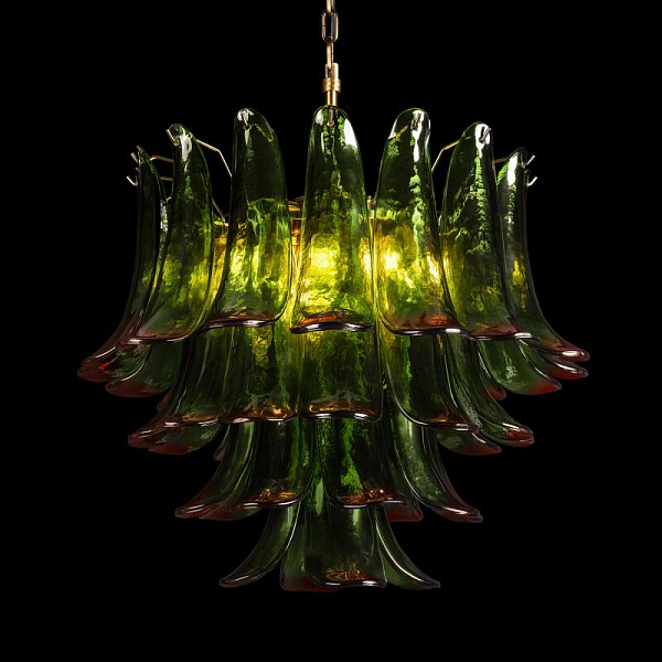 Подвесная люстра Loft it Lilou бронза арт. 10600/600 Green red