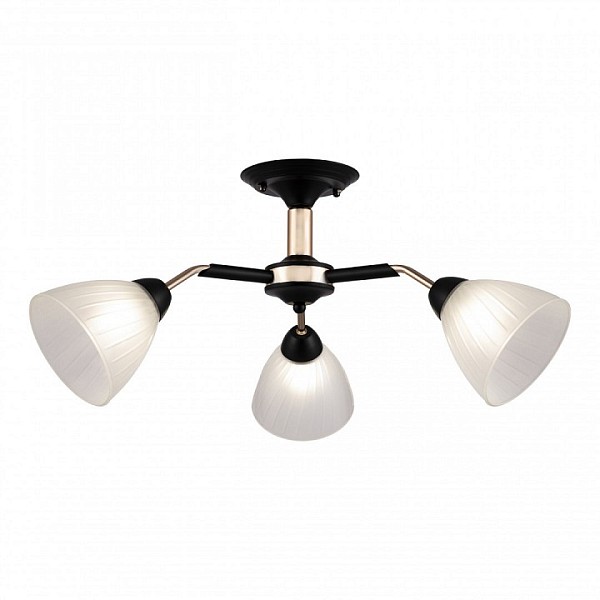 Люстра на штанге Arte Milano Napoli-322408 золото арт. 324108/3 BK+FG