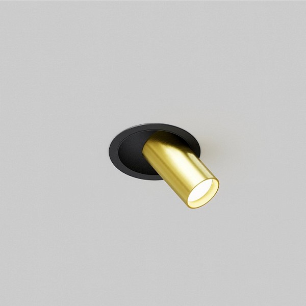 Встраиваемый светильник Maytoni FOCUS S черный арт. C048CL-01-GU10-BBS