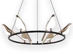 Подвесная люстра Kink Light Арси золото арт. 08446-6A,33