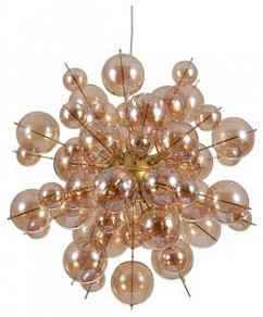 Подвесная люстра Arte Lamp Molecule желтый арт. A8313SP-9GO