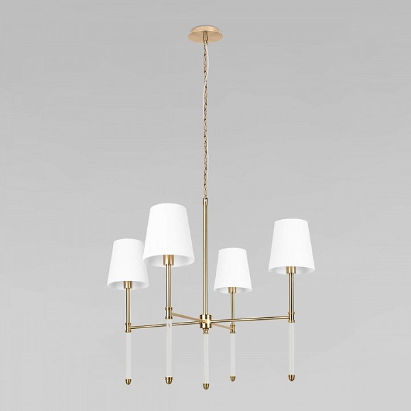 Подвесная люстра Loft it Cosy коричневый арт. 10308 Antique Brass