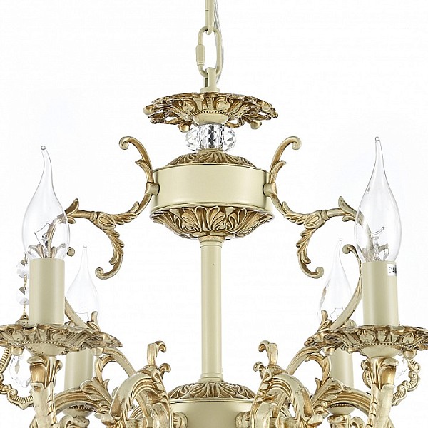 Подвесная люстра Arti Lampadari Falcone золото арт. Falcone E 1.1.6.600 CG