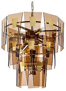 Подвесная люстра Arte Lamp Sophia коричневый арт. A4066LM-6PB