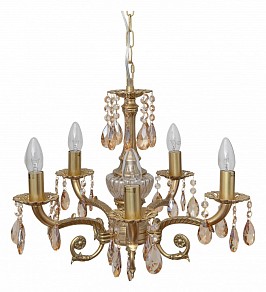 Подвесная люстра Abrasax Sylvia латунь арт. L.8110-5YB
