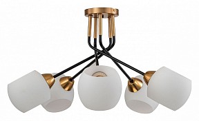 Люстра на штанге Escada Bond коричневый арт. 2113/5P Copper/Black