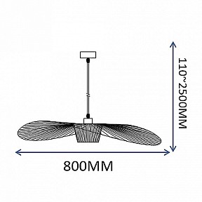Подвесной светильник Imperiumloft HAT Black черный арт. ﻿HAT01