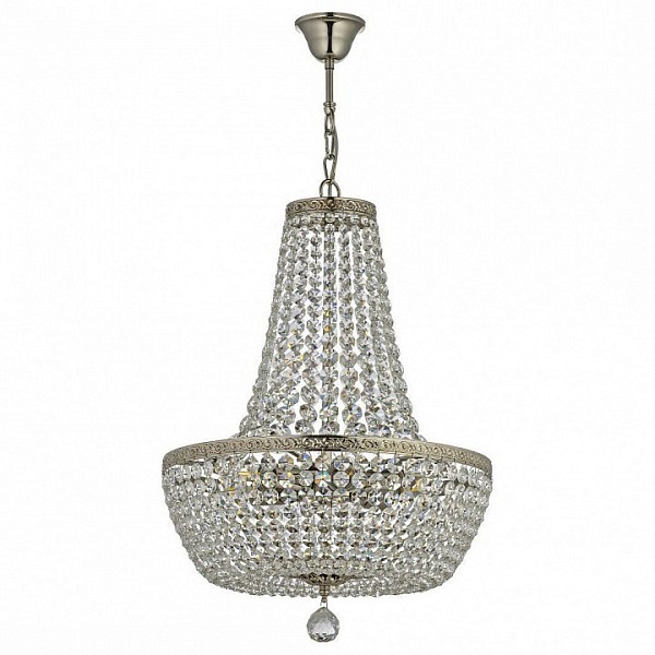 Подвесная люстра Arti Lampadari Castellana Nickel никель арт. Castellana E 1.5.40.100 N