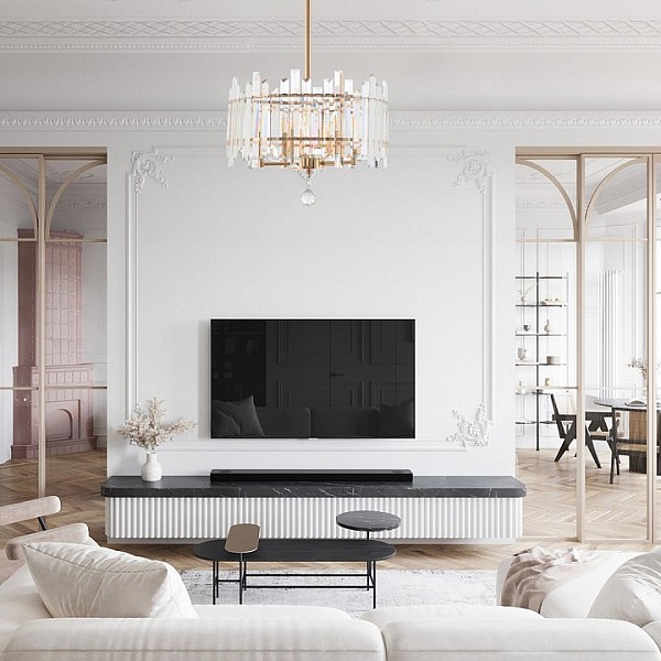Светильник на штанге Arte Milano Sorrento-2409 золото арт. 372409/5/350/400 GD