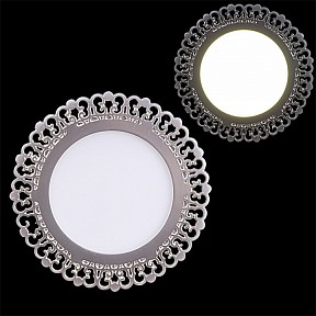 Встраиваемый светильник Reluce  белый арт. 52506-9.0-001RD LED6W PWT