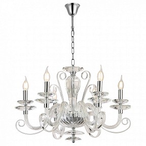 Подвесная люстра Newport ANNABELLE хром арт. 8576/C chrome