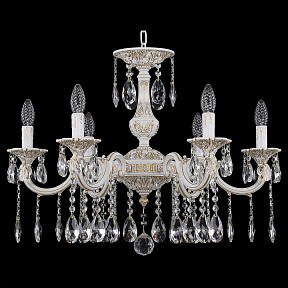 Подвесная люстра Bohemia Ivele Crystal AL7801 золото арт. AL78101/6/210 A WMG