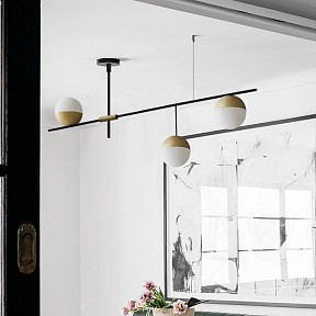 Светильник на штанге Inodesign Technum Boll черный арт. Technum Boll 132.1403