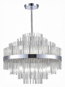 Люстра на штанге ST-Luce Rens серый арт. SL1634.103.09