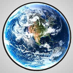 Накладной светильник Imperiumloft COSMOS EARTH черный арт. cosmos-earth01