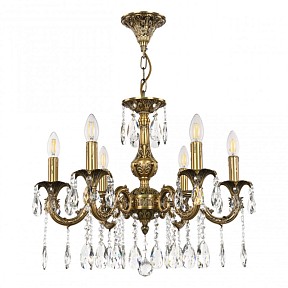 Подвесная люстра Bohemia Ivele Crystal AL7901 золото арт. AL79101/6/175 A FP