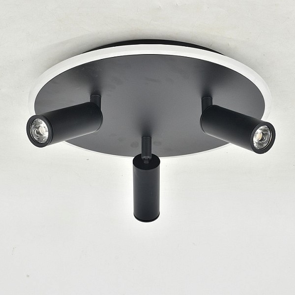 Светильник на штанге Escada 20046LED черный арт. 20046SMA/03LED BK