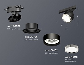Светильник на штанге Ambrella Light XT черный арт. XT8102003