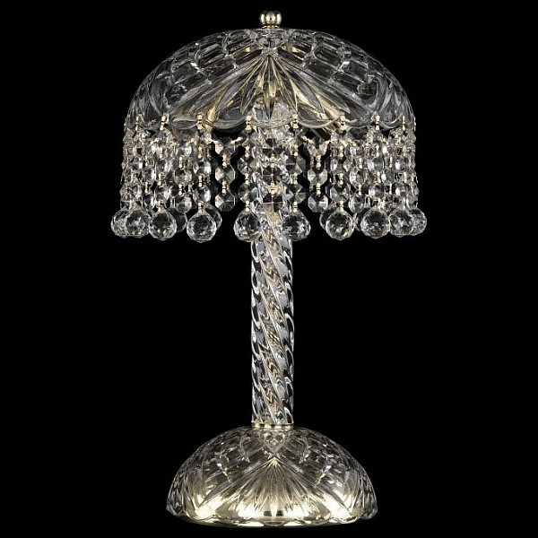 Настольная лампа декоративная Bohemia Ivele Crystal 1478 золото арт. 14781L4/22 G Balls