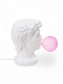 Настольная лампа декоративная Seletti Wonder белый арт. 14803