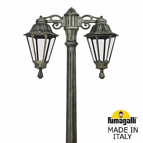 Фонарный столб Fumagalli RUT бронза арт. E26.156.S20.BXE27DN
