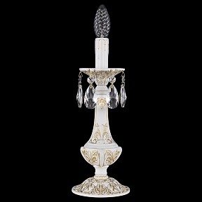 Настольная лампа декоративная Bohemia Ivele Crystal AL7801 золото арт. AL78100L/1-32 WMG
