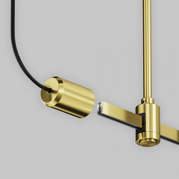Заглушка для треков Maytoni Accessories for tracks Flarity желтый арт. TRA154C-SB1-BS