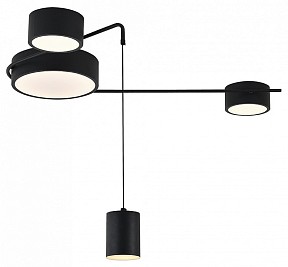 Потолочная люстра Indigo Modulo черный арт. 14028/4С Black